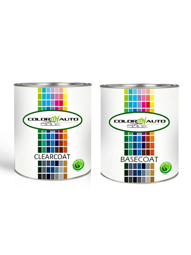 for Acura Legend 1990-92 COBALT BLUE PEARL B54P Quart Base Coat & Quart Clear Coat