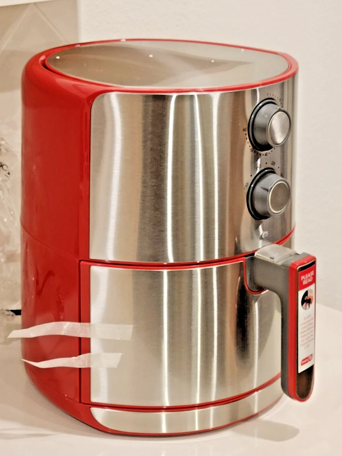 DASH Chef Series 5Quart Nonstick Air Fryer with AirCrisp Technology