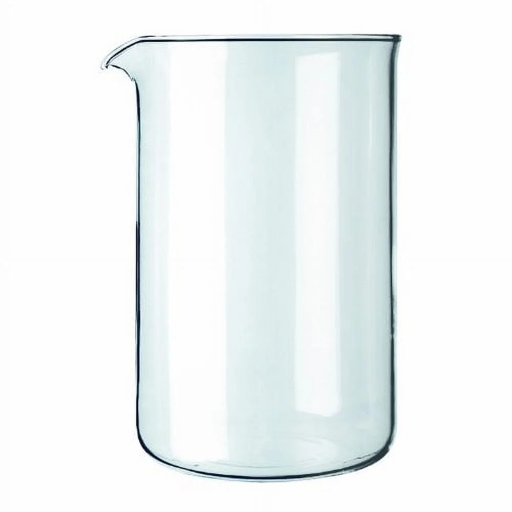 Bodum Bodum Spare Glass Carafe for French Press Coffee Maker, 51-Ounce (12 Cup), 51 Ounce, Clear