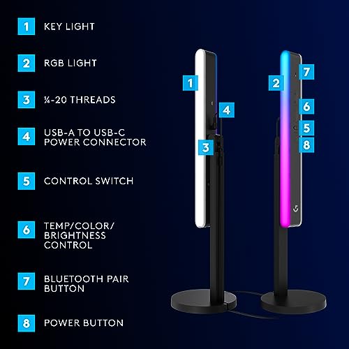 Logitech G705 Wireless Gaming Mouse, Customizable LIGHTSYNC RGB Lighting, Lightspeed Wireless, Bluetooth Connectivity, Lightweight, PC/Mac/Laptop - White Mist