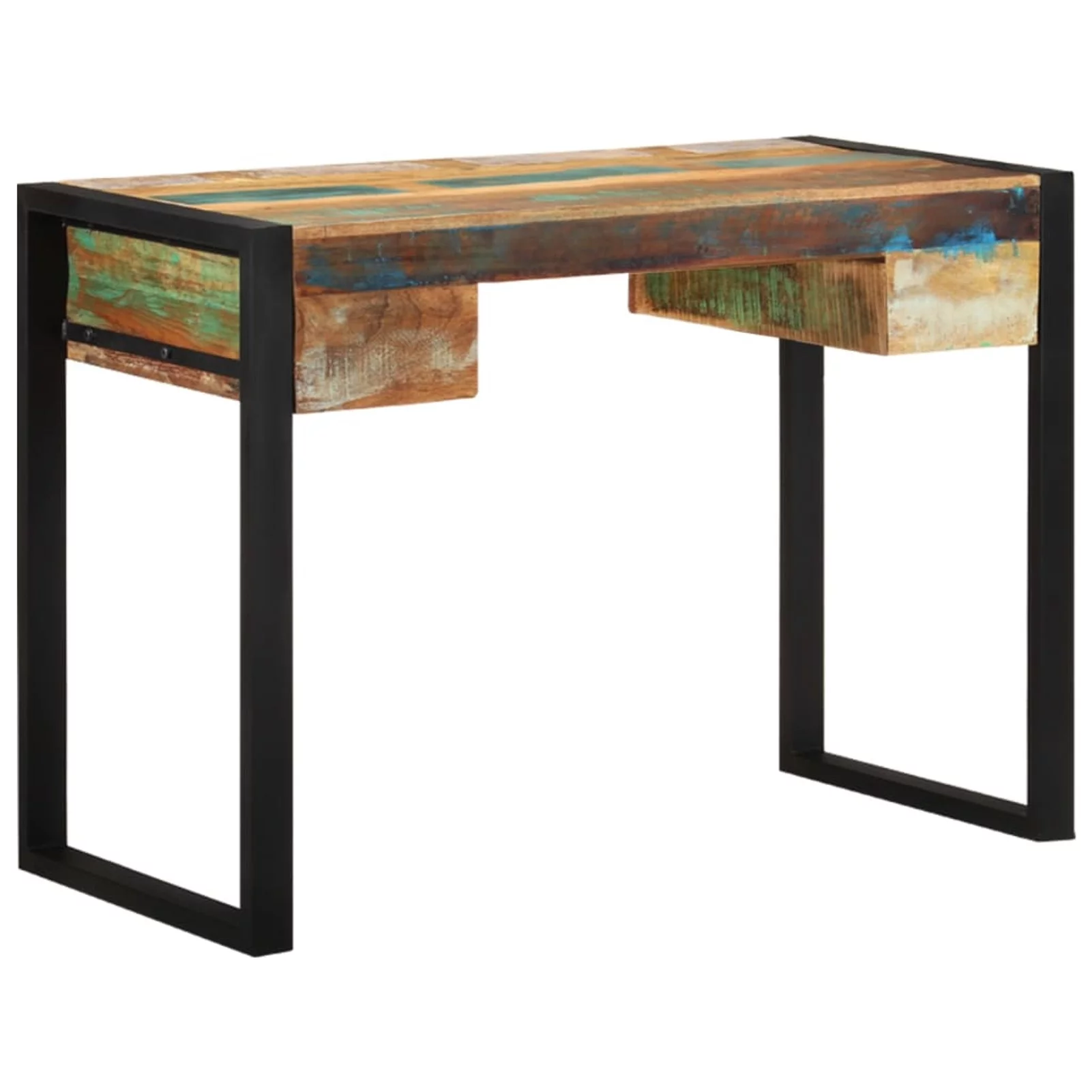 Carevas Desk Solid Reclaimed Wood