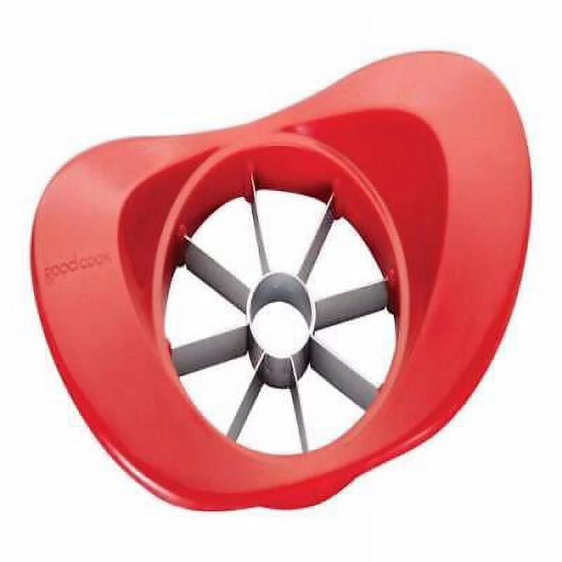 2Pc Good Cook Red ABS Plastic Apple Slicer and Corer