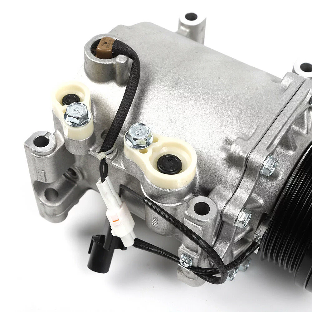 A/C Air Conditioner Compressor W/ Clutch For 2006-2011 Mitsubishi Eclipse 2.4L AC A/C Compressor For 06-11 Mitsubishi Eclipse 04-12 Mitsubishi Galant 2.4L A/C Air Conditioner Compressor Kit & Clutch