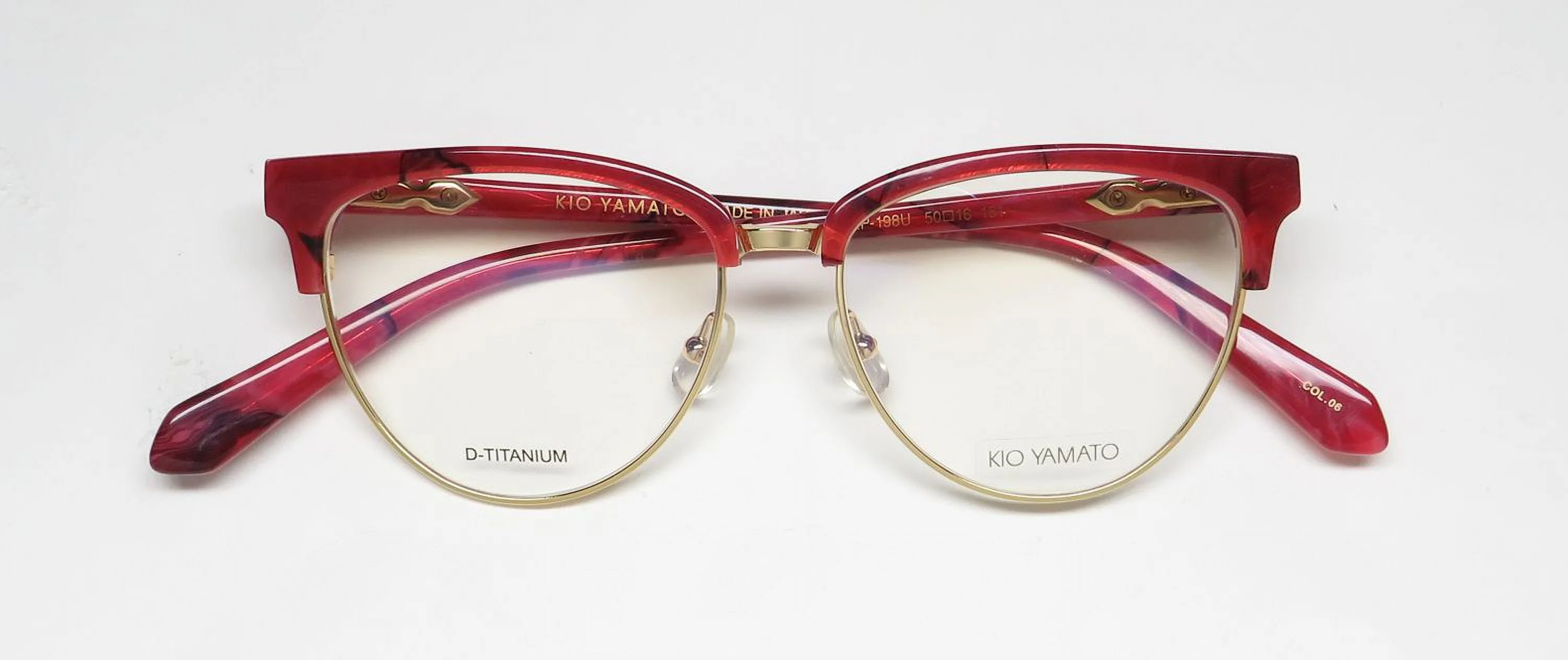 KIO YAMATO KP-198U RILEY TITANIUM EXCLUSIVE JAPANESE RARE EYEGLASS FRAME/GLASSES