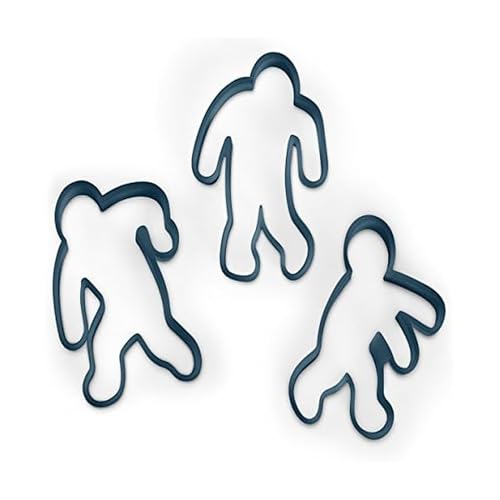 Genuine Fred NINJABREAD MEN Cookie Cutters, Set of 3
