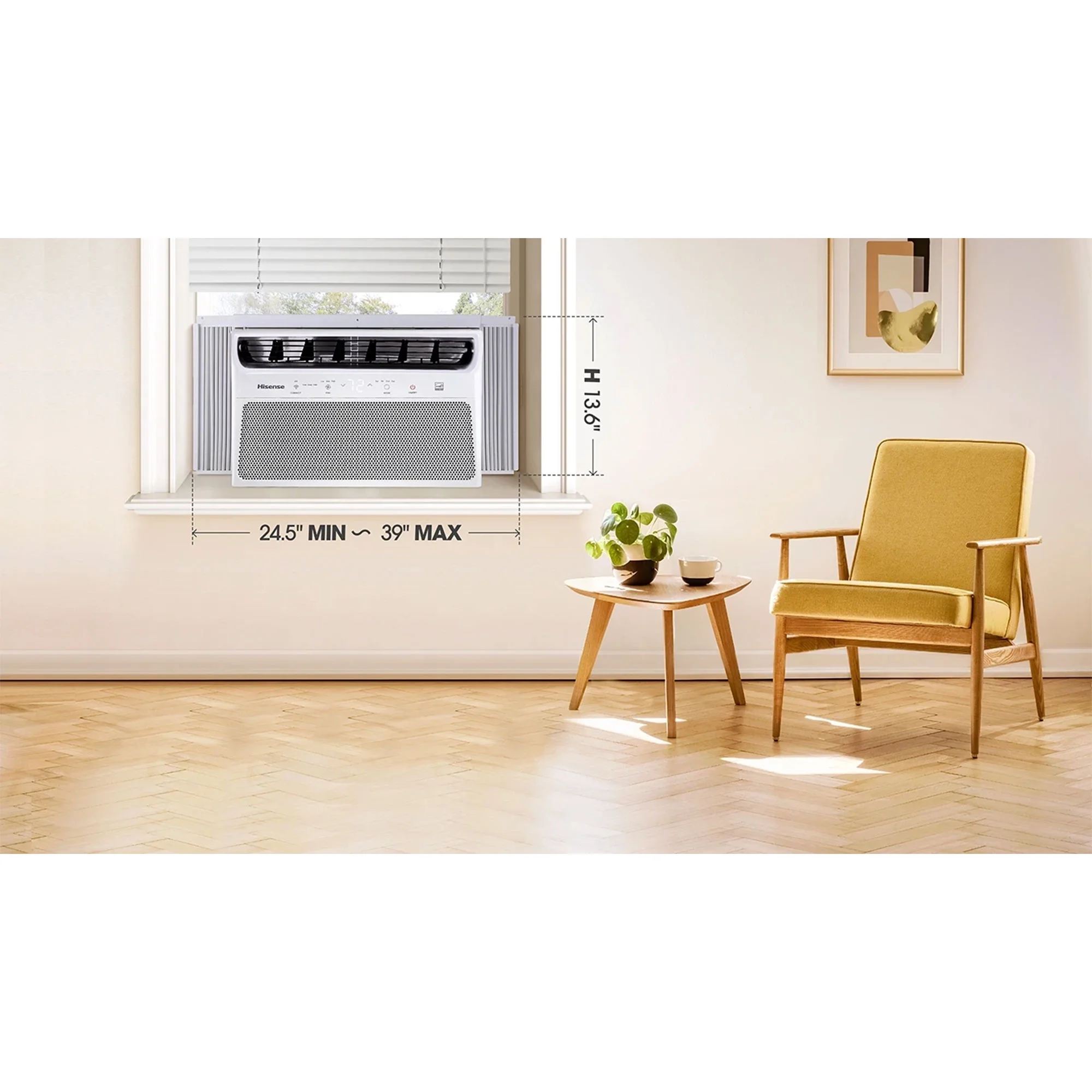 Hisense Wi-Fi Connected ENERGY STAR Window AC (Certified Refurbished)