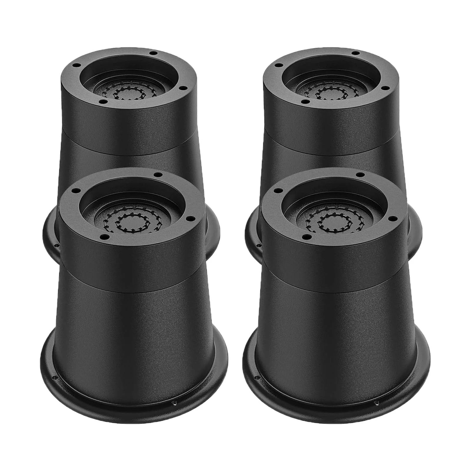 CUTICATE 4 Pieces Anti Vibration Pads Washing Machine Foot Pads Rubber Protector Pad Floor Protection Non Skid for Home Furniture Sofa