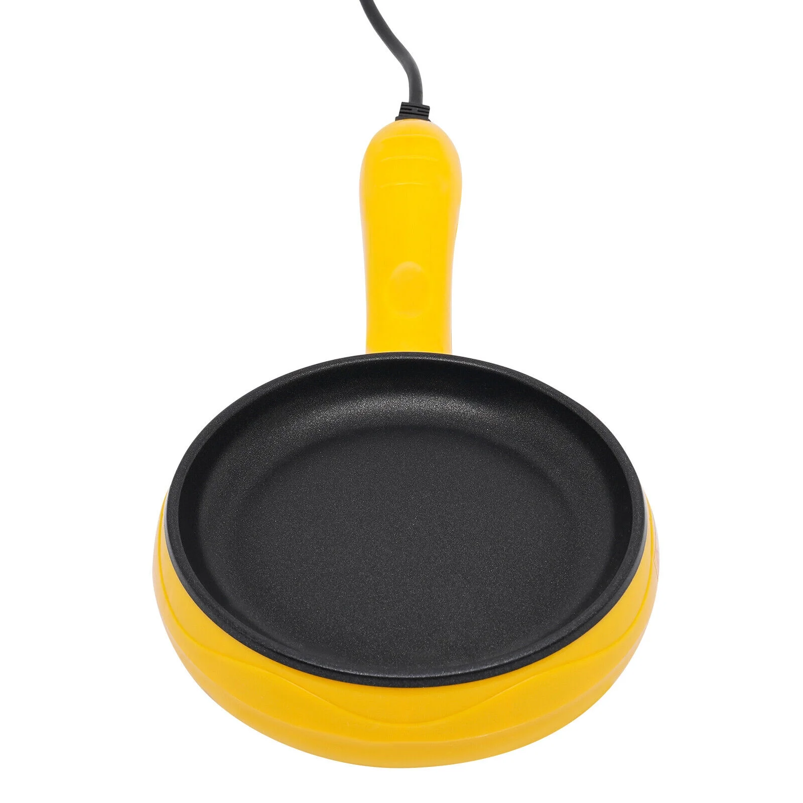 6-inch Electric Skillet, Non-Stick Electric Skillet, Yellow Mini Frying Pan