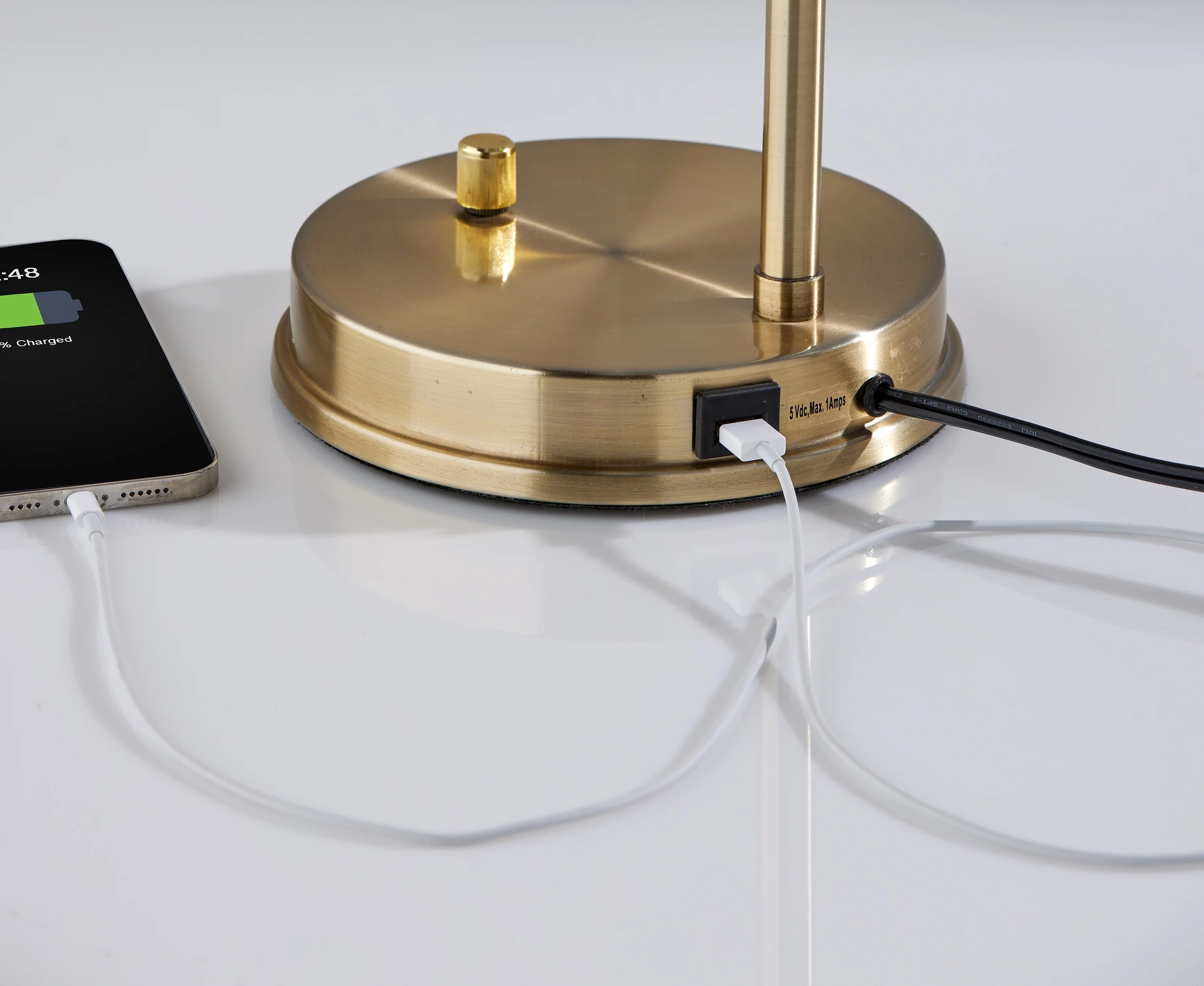 Better Homes & Gardens Gold USB Lamp LED/Metal/Any Room