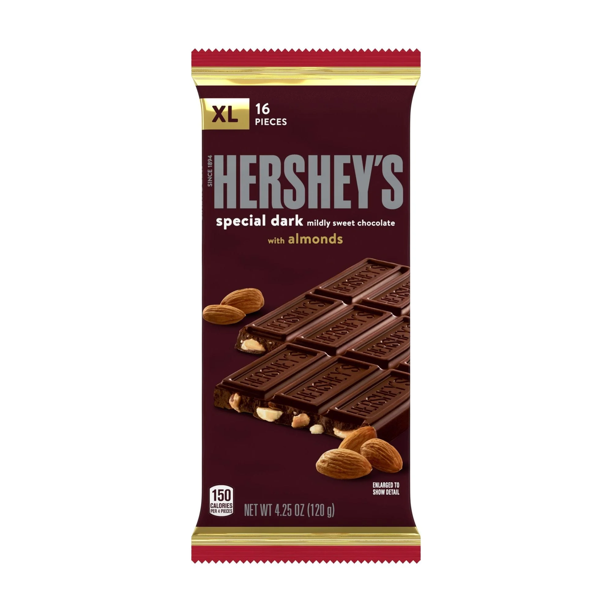 Hershey's, Special Dark Mildly Sweet Chocolate (Pack of 18)