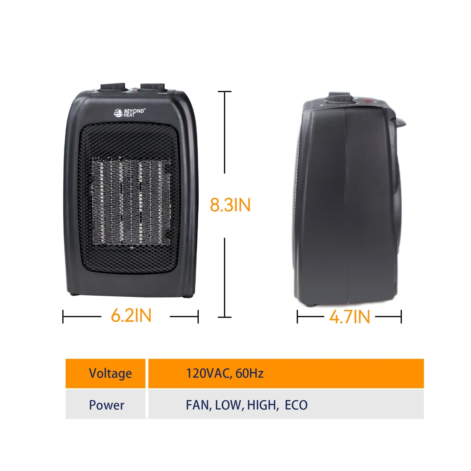 Beyond Heat Personal Ceramic Heater