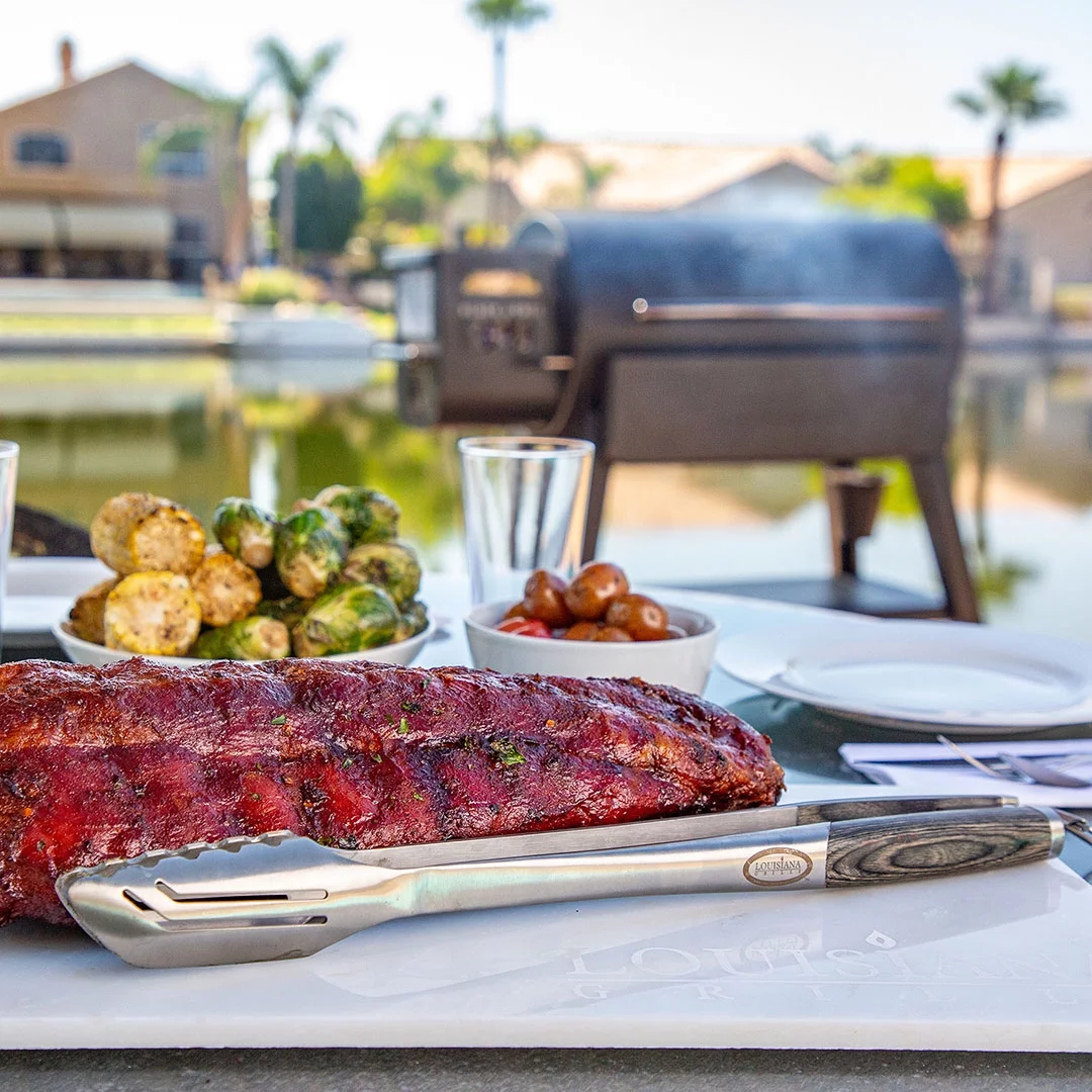 Louisiana Grills 55408 Tangy Tex Mex Maple Texas Mesquite Pellets, 40 Pound