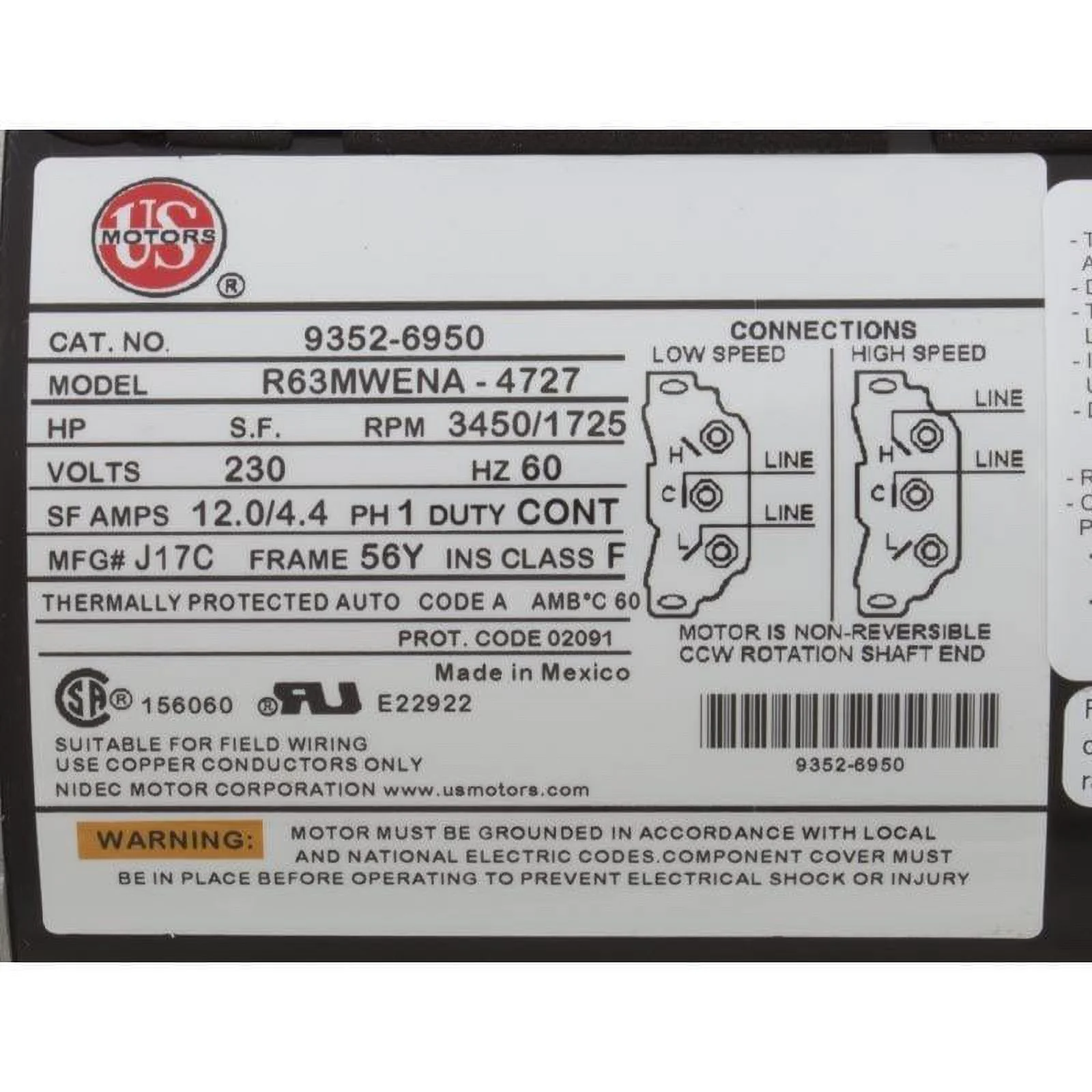 Gecko Aqua-Flo Flo-Master XP2e 05334012-2040 Spa Pump is 3 HP Dual Speed 230V