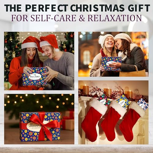 Bath Bombs for Women Gift Set - 24 Natural & Organic Bath Bombs with Essential Oils & Moisturizing Shea Butter, Spa Selfcare Gift, Stocking Stuffers, Christmas Gifts for Her, Women, Kids, Teen Girls