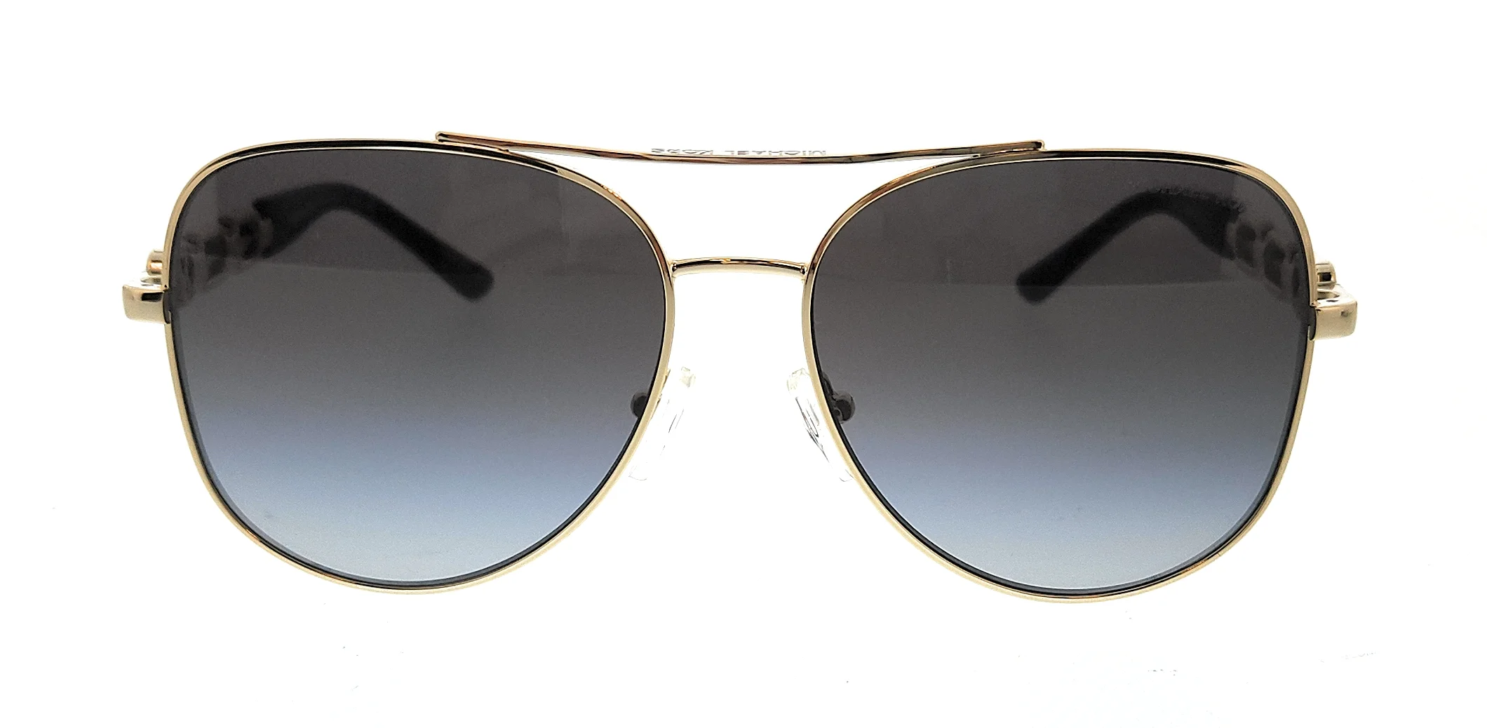 Michael Kors Chianti Dark Grey Gradient Pilot Ladies Sunglasses MK1121 10148G 58