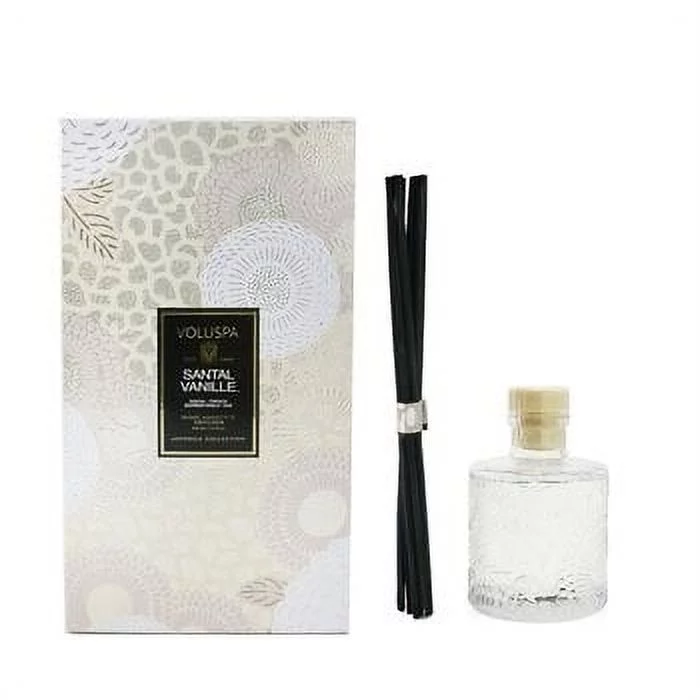Voluspa Santal Vanille Reed Diffuser (3.4 Fluid Ounces)