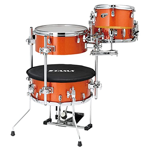Tama Cocktail Jam 4-Piece Shell Pack with Hardware - Bright Orange Sparkle