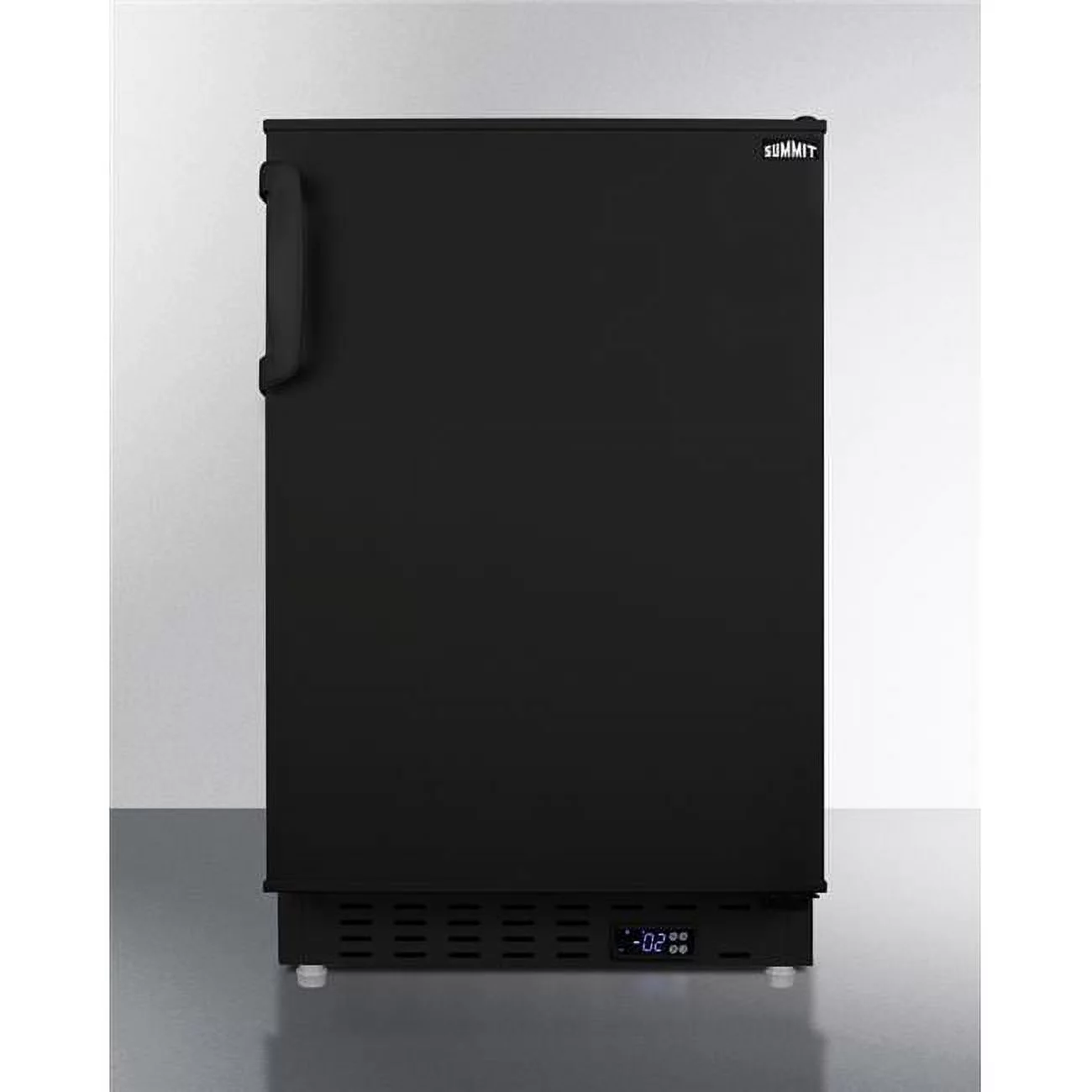 Summit  20 in. Built-In All-Freezer, Black