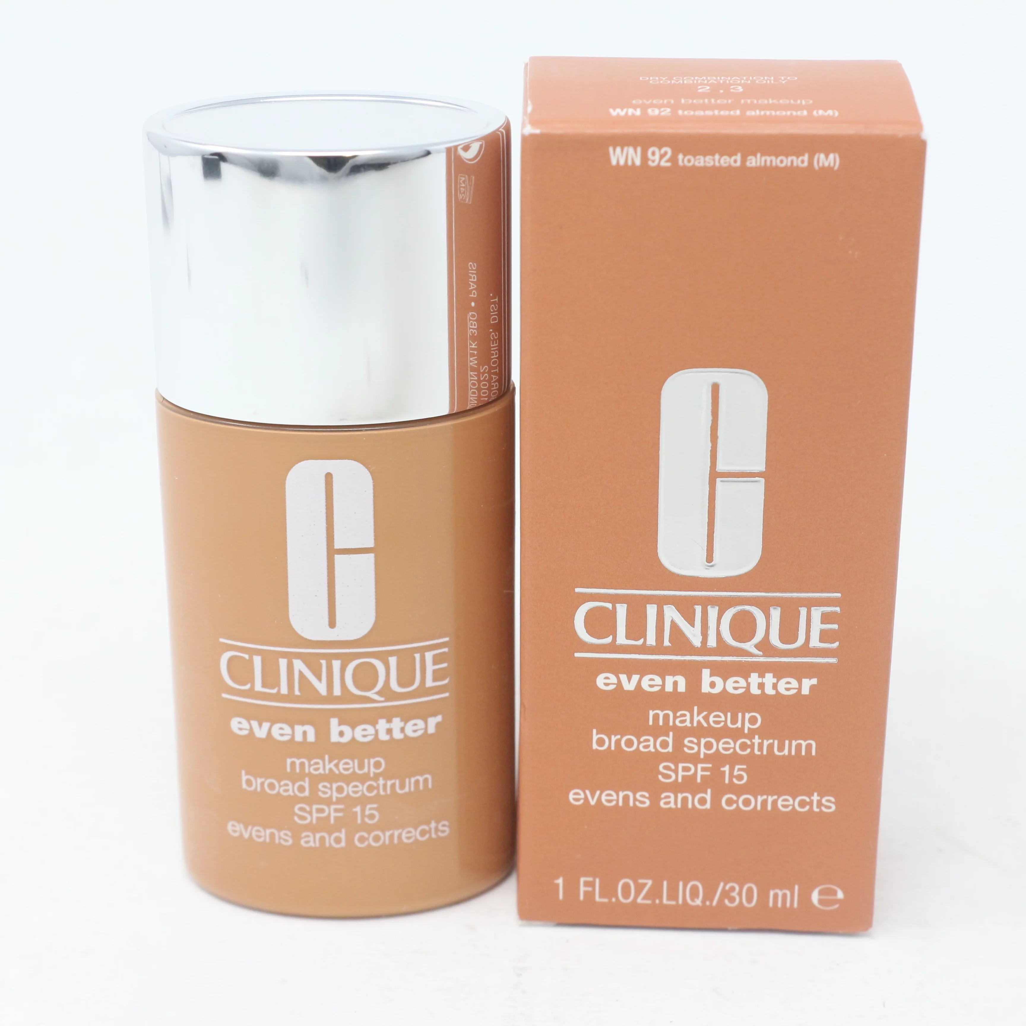 Clinique Even Better Makeup SPF 15, [30} Toffee 1 oz