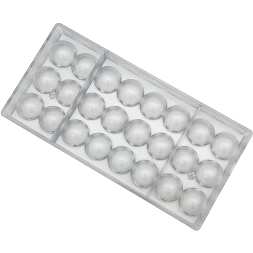 Goldbaking Ball Chocolate Mold Ball Polycarbonate Mould Chocolate Mold Hot Chocolate Bomb (Middle 2inch)
