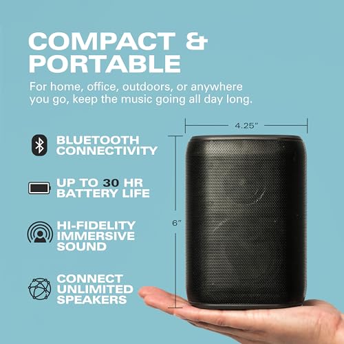 Rocksteady Stadium 2: Two Speakers Bundle - Immersive, connectible, and up to 150 ft of Range. Up to 30 Hours of Battery Life.