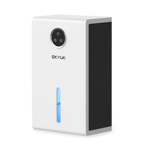 Dehumidifier, 95 oz dehumidifiers for home,1000 sq. ft Dehumidifiers for Bedroom with 7 Colors LED Light, Ultra Quiet & Auto Shut off dehumidifiers for basements Ideal for RV, Bathroom, Bedroom