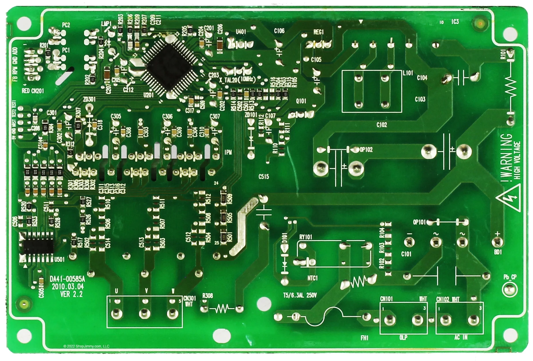 Samsung Refrigerator DA41-00614B Pcb Assembly Inverter