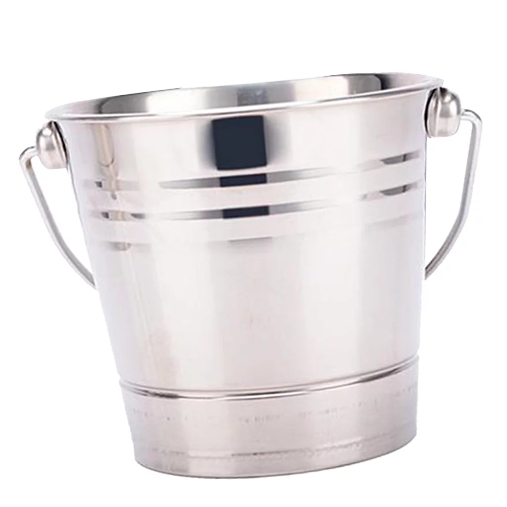 Stainless Steel Ice Bucket Champagne Bucket Restaurant - , 2.5L