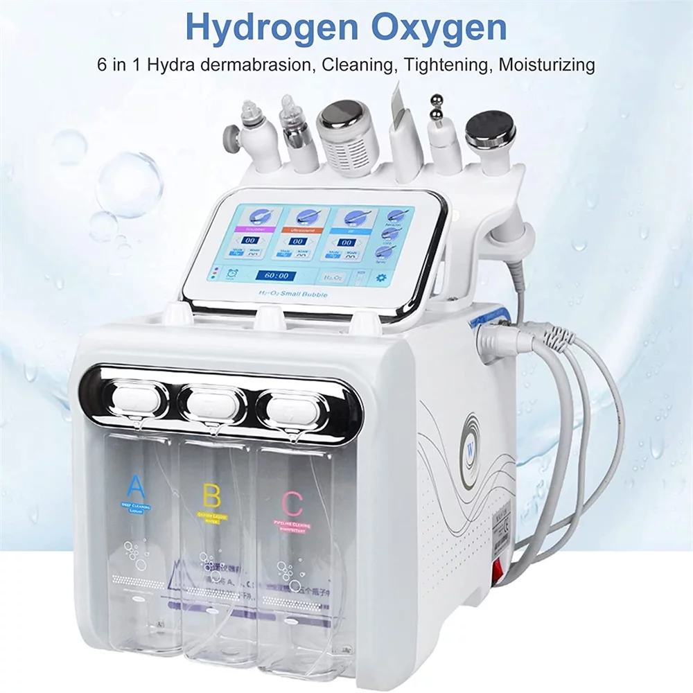 JinYi 6 in1 Water Dermabrasion Deep Cleansing Hydro Dermabrasion Hydra Facial Machine