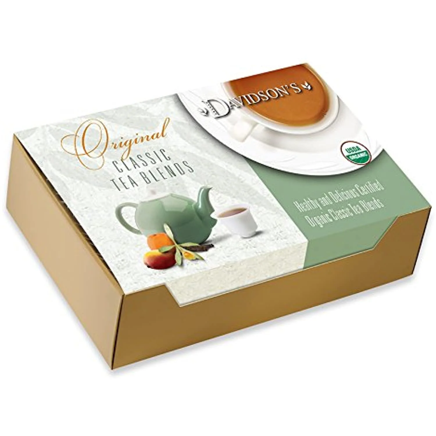 Davidsons Tea Single Serve Spiced Pear, 100-Count Tea Bags