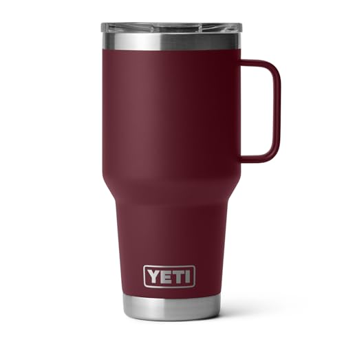 YETI Rambler 30 oz Travel Mug, Stainless Steel, Vacuum Insulated with Stronghold Lid