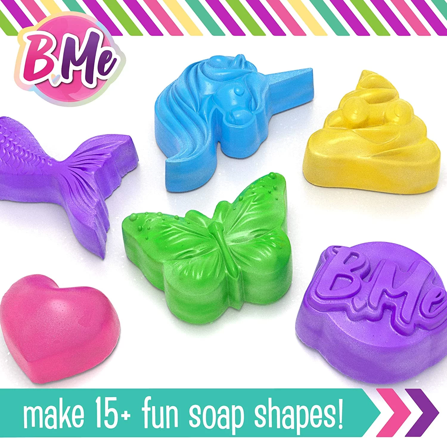 Creative Kids Make Your Own Soap Lab Craft Kit (15 Pieces)