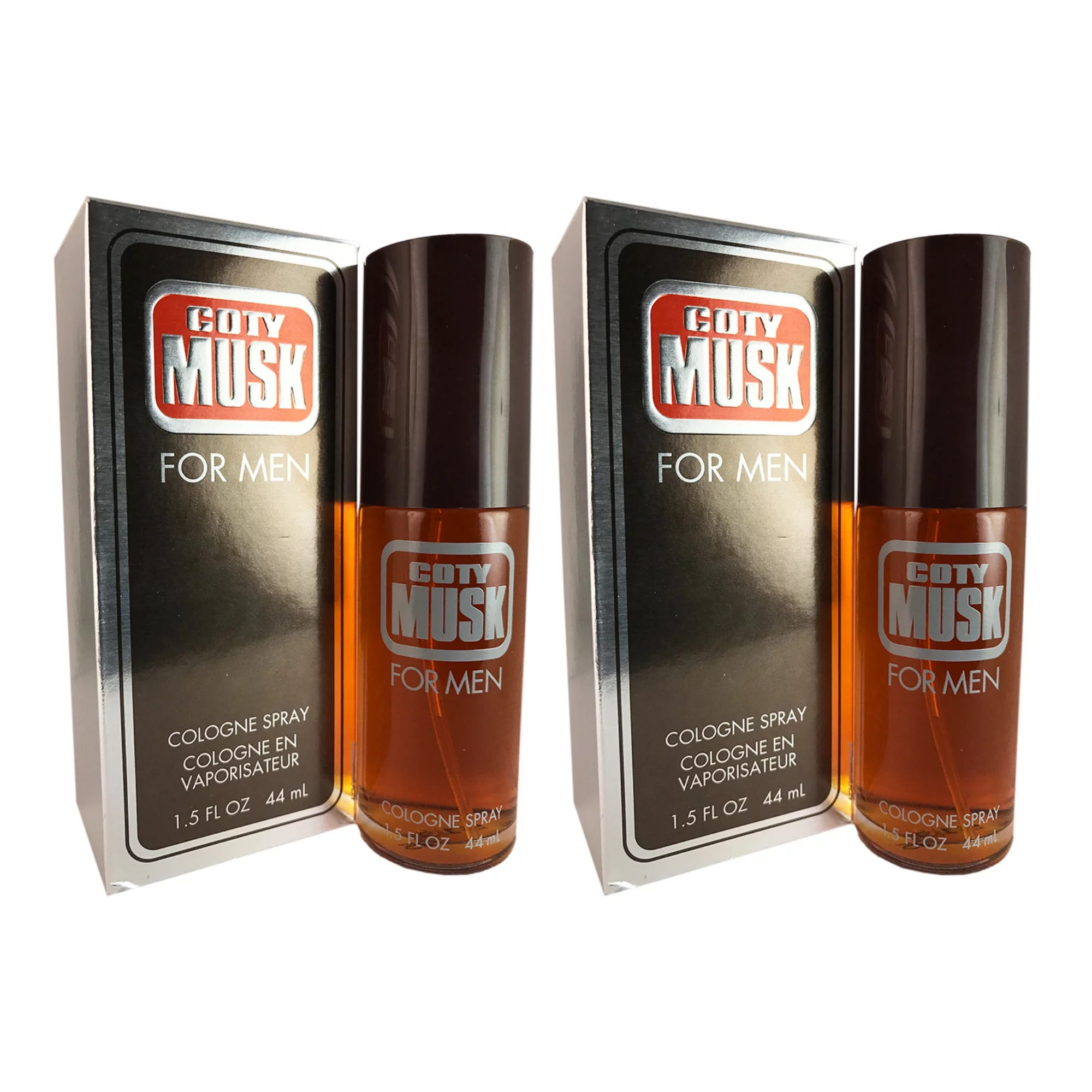 Coty Musk For Men 1.5 oz Cologne Spay 2 Pack