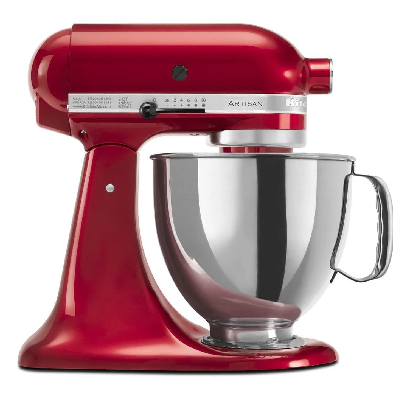 KitchenAid Used Artisan® Series 5 Quart Tilt-Head Stand Mixer, RRK150