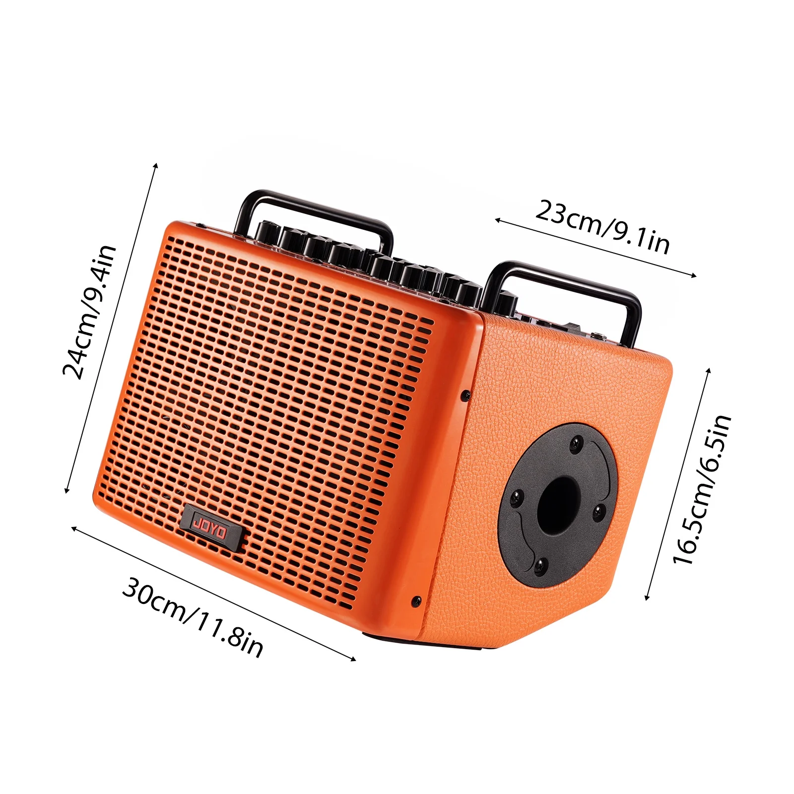 Walmeck 40W Acoustic Guitar Speaker Rechargeable Portable Electric Guitar Amp OTG/Type-C Jack Reverb Chorus Delay Guitar Microphone Dual Channel 3.5mm Interfaces for Live Streaming Recording Stage