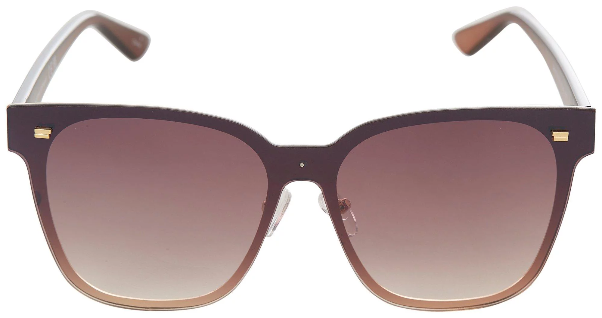 Martha Stewart Women's MS140 Retro UVA and UVB Protective Square Fashion Sunglasses, 56mm