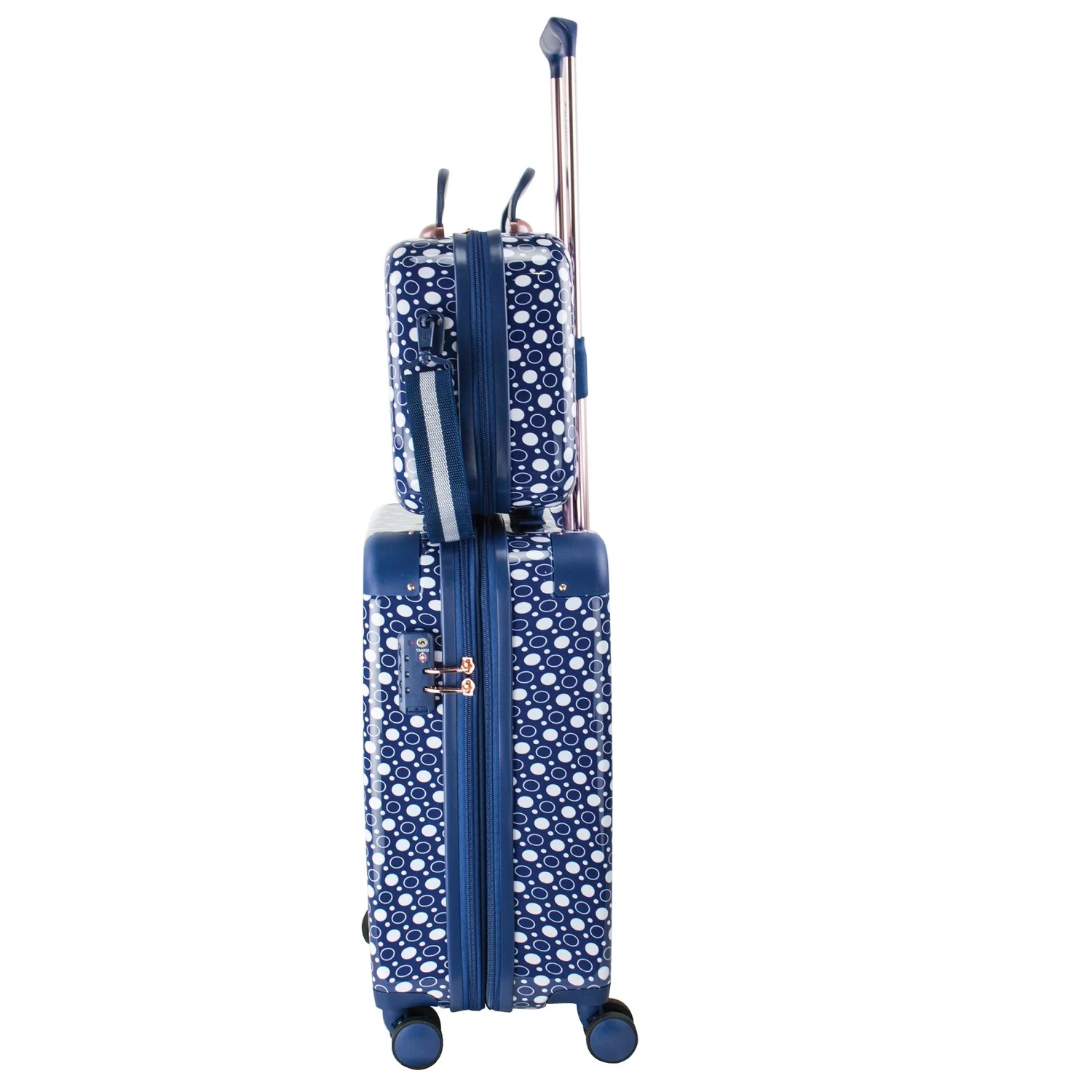 Chariot Park Avenue Hardside 2-Piece Carry-On Spinner Luggage Set - Dotty