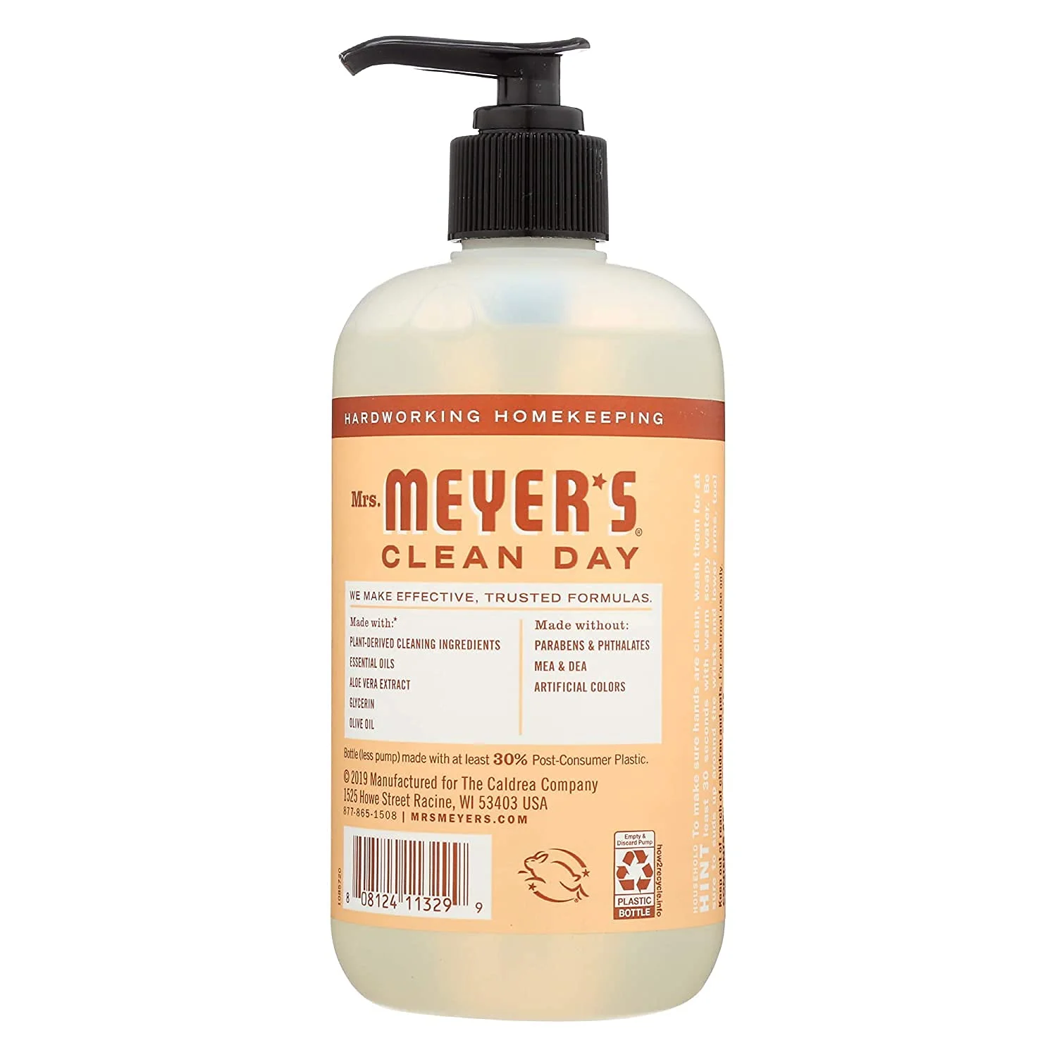 Moisturizing Liquid Hand Soap Soothing Clean, Made with Essential Oils, Cruelty Free Cleanser that Washes Away Dirt, Oat Blossom Scented, 12.5 FL OZ Bottle, 6 Bottles
