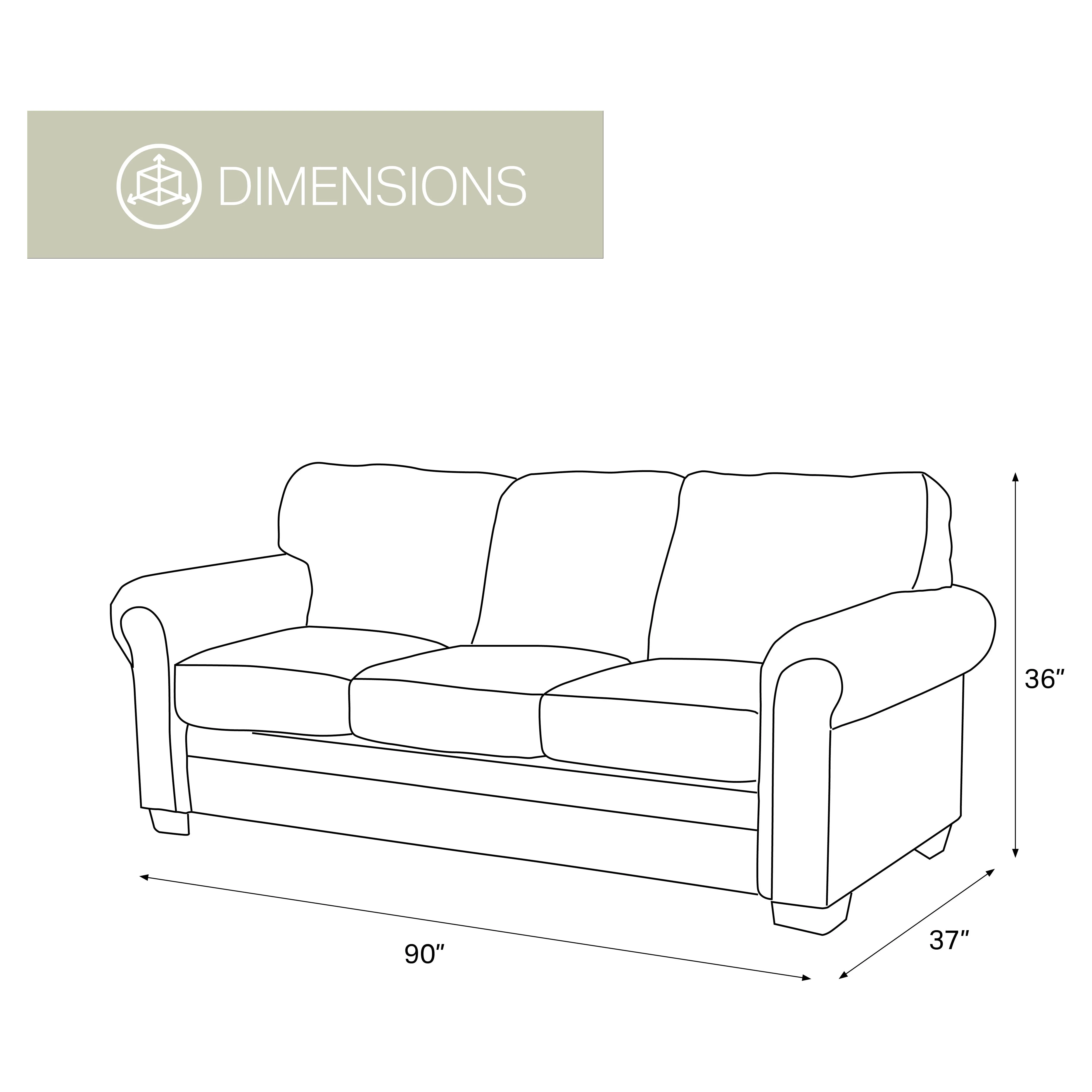 American Furniture Classics Sierra Lodge 4-piece Microfiber Sofa Set in Brown