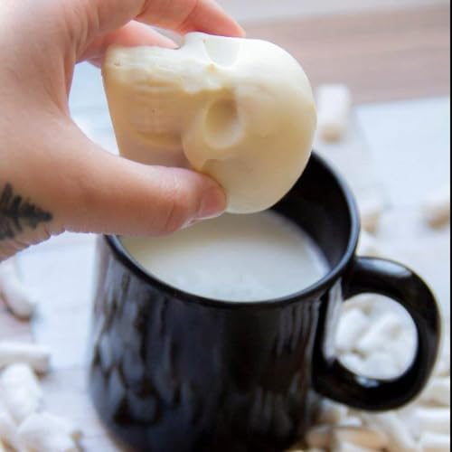 65mm Skull 3-Part Chocolate Mold (BWB)