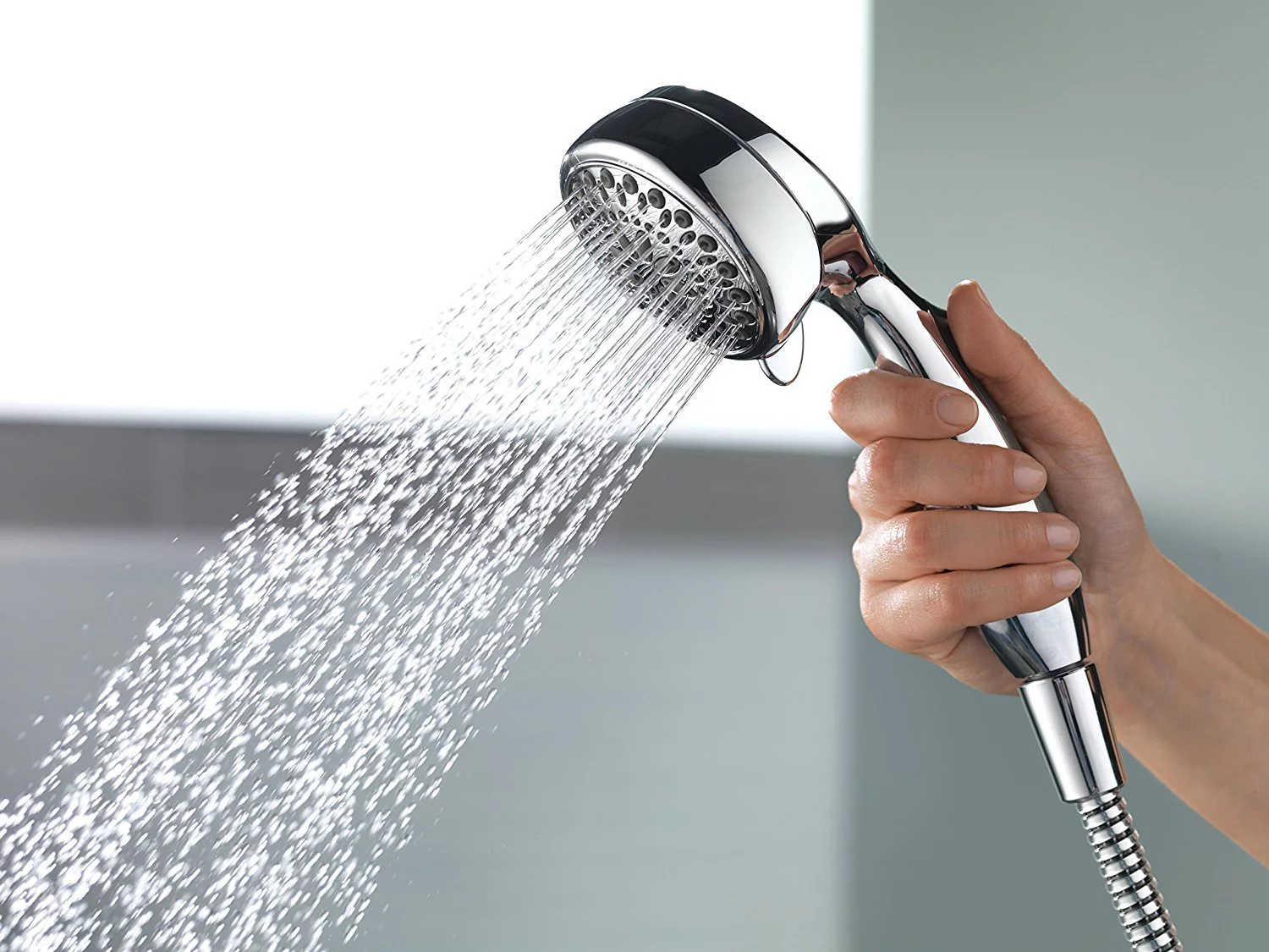 Delta Chrome 7 settings Showerhead 1.75 gpm