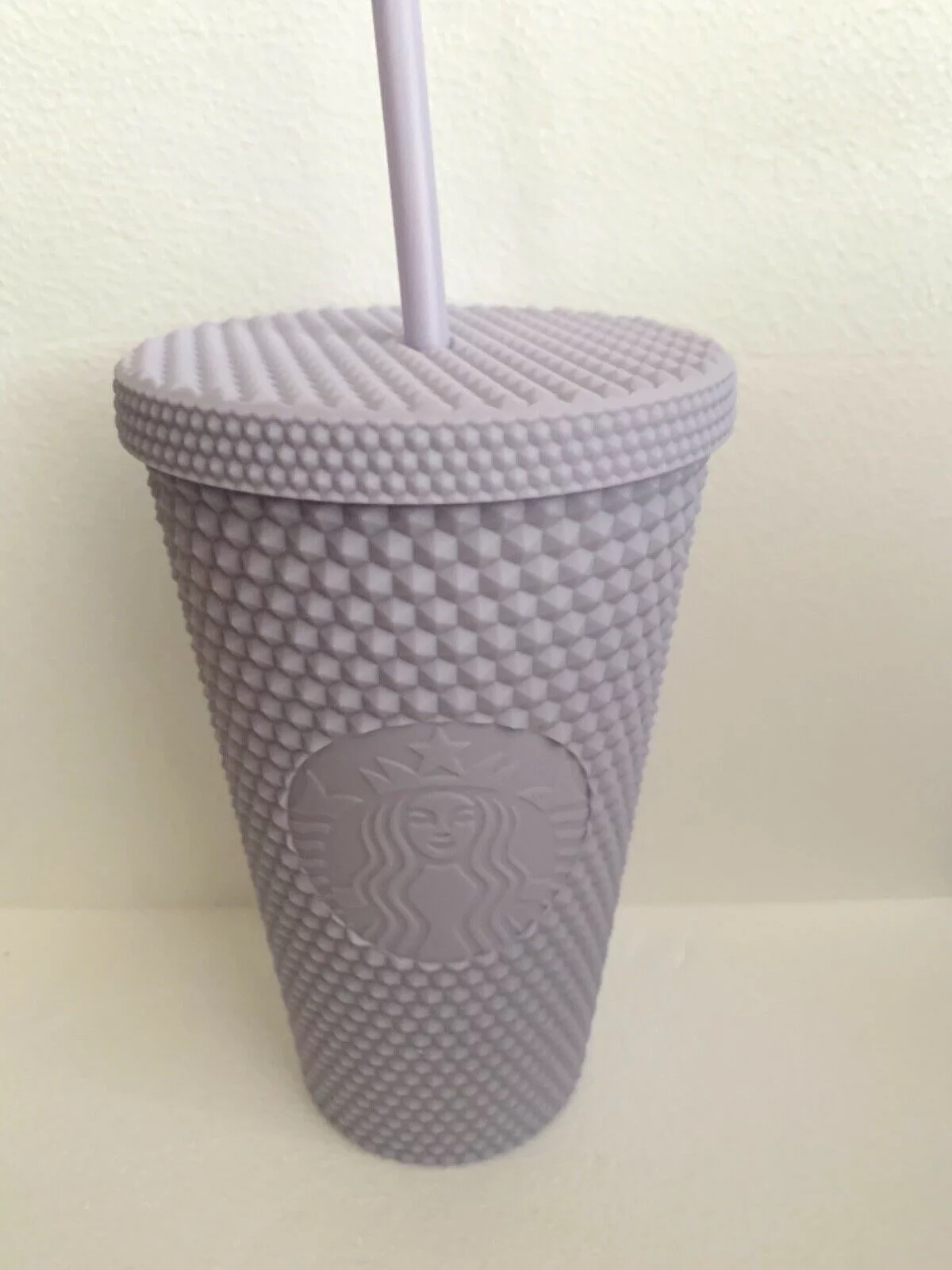 Starbucks Studded Matte Lilac Purple Tumbler Cold Cup, Grande 16 oz