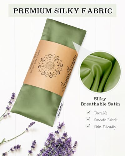 Christmas Weighted Eye Mask for Sleeping, Lavender Aromatherapy Microwave Hot Eye Mask- Moist Heat Eye Compress, Eye Pillow for Yoga, Meditation, and Headache Relief, Relaxation Xmas Gift for Women