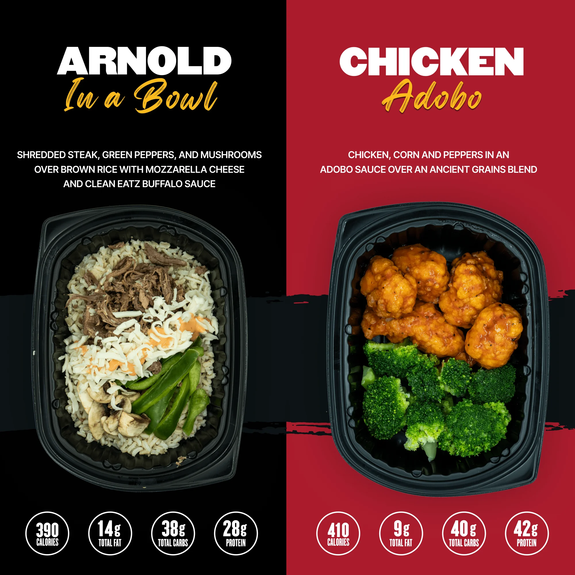 Clean Eatz Hall of Fame Meal Plan - 6 Frozen, Healthy Meals Delivered