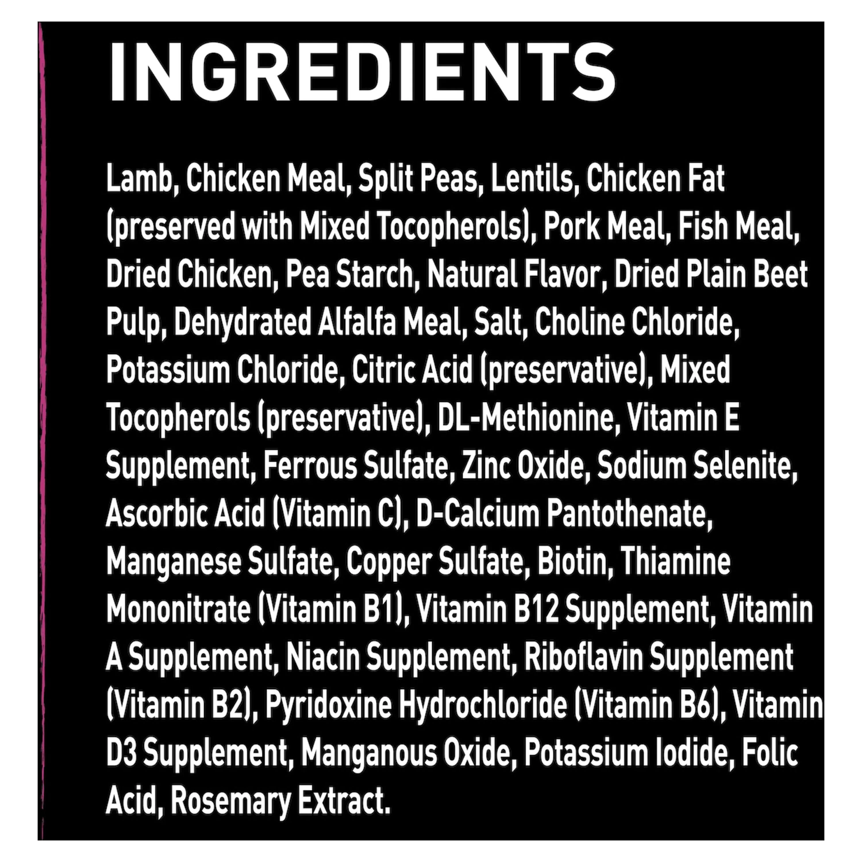 CRAVE Grain Free Adult Dry Dog Food with Protein from Lamb, 12 lb. Bag