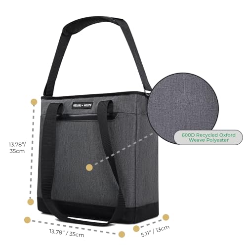 Vinyl Record Carry Bag – Maximum Protection & Water-Resistant Storage Holder Collector-Grade DJ Travel Case for 12-Inch LP Records Adjustable Shoulder Strap, Lightweight Vinyl Holder