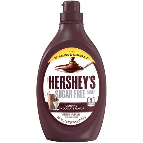 Hershey,S Sugar Free Chocolate Syrup (Pack Of 2)