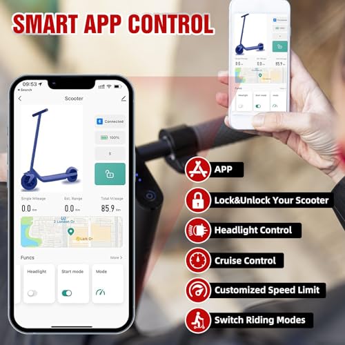 Electric Scooter, 350W/500W, 8.5