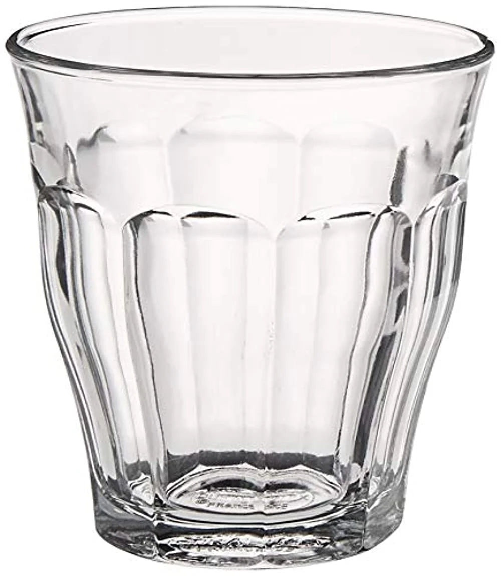 Duralex 1025AB06/6 Made In France Picardie Clear Tumbler, Set of 6, 5-3/4-Ounce