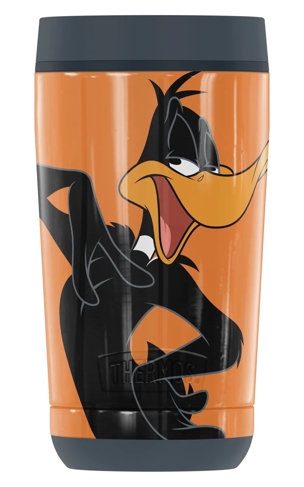 Looney Tunes Daffy Duck, GUARDIAN COLLECTION BY THERMOS Stainless Steel Travel Tumbler, Vacuum insulated & Double Wall, 12oz